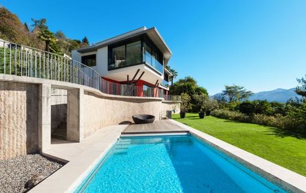 piscina en chalet